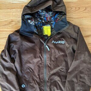 Men's Snowboarding Jacket, Analog, size L